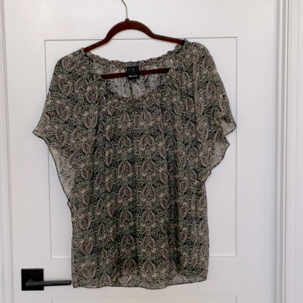 Sheer Ella Moss top